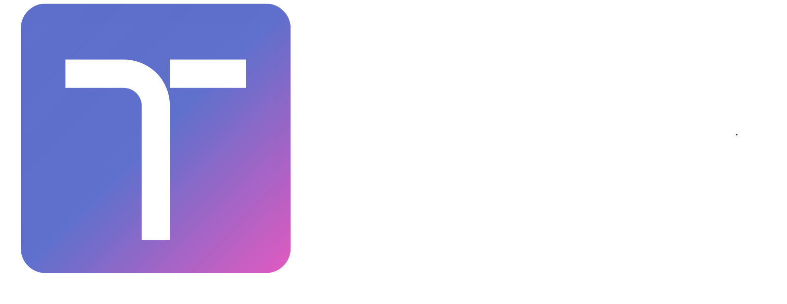 Blue and Black Simple Tech Startup Logo